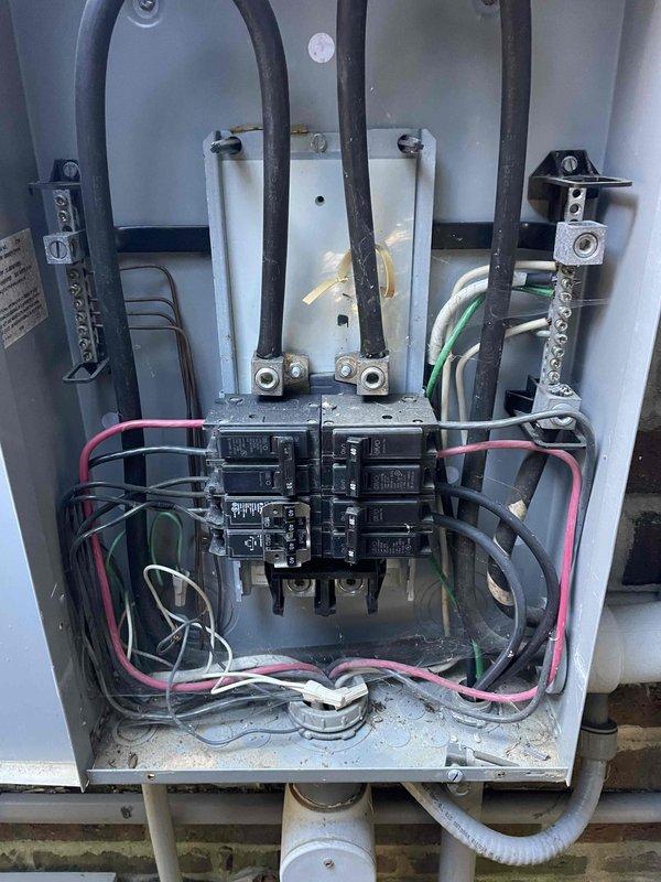 Completed electrical troubleshooting in kitchen where two switch plates were non-functional. Inspected main electrical panel to diagnose issue, found disorganized wiring causing intermittent connection problems. Resolved switch plate functionality by rewiring connections and securing loose wires in panel.