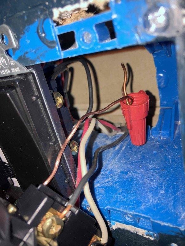 Successfully relocated existing switch to new position on same wall and replaced multiple white switches with customer-supplied black switches as requested. All wiring connections were properly secured using appropriate wire nuts, and installation was tested to ensure proper functionality.