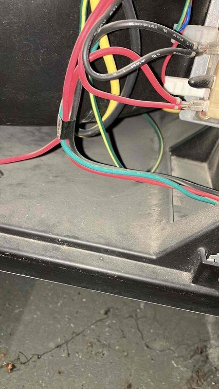 Performed comprehensive 80-point HVAC preventative maintenance on 12-year-old unit, including cleaning of severely dust-impacted outdoor coils, burner cleaning, and gas pressure adjustments. Electrical connections were inspected, revealing bundled wiring at terminal connections that required attention during the safety inspection portion of the maintenance service.