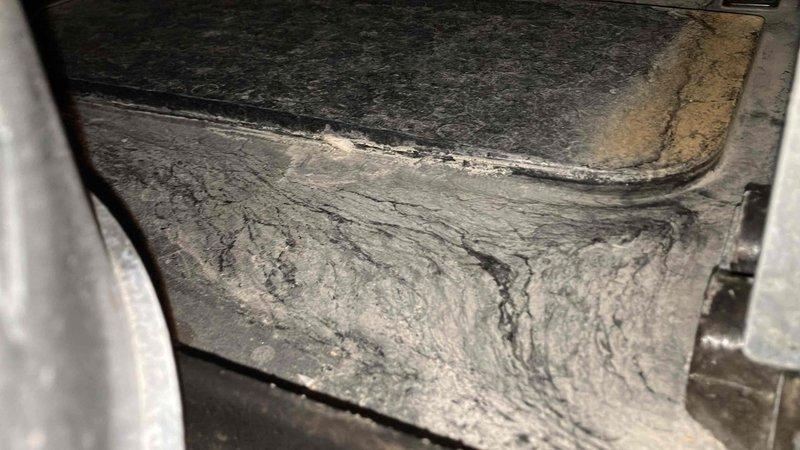 Performed comprehensive 80-point HVAC preventative maintenance on 12-year-old unit, including cleaning of severely dust-impacted outdoor coils, burner cleaning, and gas pressure adjustments. Electrical connections were inspected, revealing bundled wiring at terminal connections that required attention during the safety inspection portion of the maintenance service.