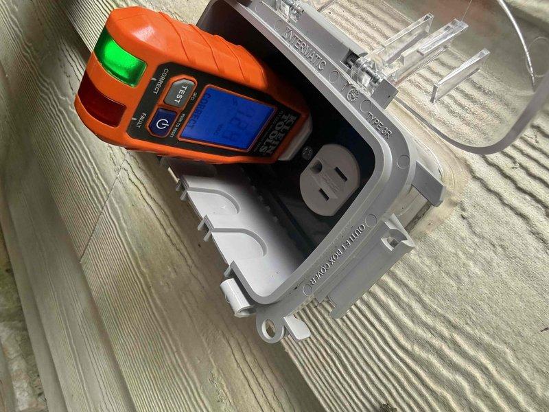 Responded to service call for non-functioning GFCI outlet in garage that controls garage door opener. Utilized digital testing equipment to diagnose electrical issues with the outlet. Successfully restored power to the garage door opener and performed safety checks on additional outlets as requested.