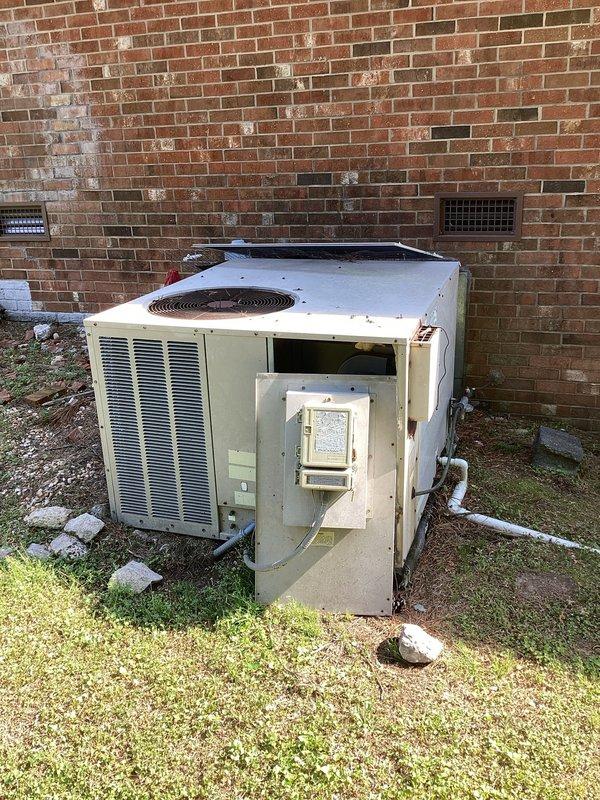 Responded to no cooling call on 11-year-old system where thermostat powered on but no airflow present. Upon inspection, found blown 3-amp fuse at outdoor unit. Replaced defective fuse and restored system to normal operation with proper airflow and cooling confirmed at completion.
