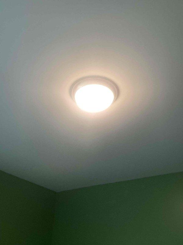 Installed two ceiling fans in locations previously equipped with flush-mounted light fixtures on 9-foot ceilings. Verified electrical box support capacity for fan installation, replaced standard junction boxes with fan-rated boxes where necessary, and completed all wiring connections per NEC standards. Both installations tested and operational upon completion.