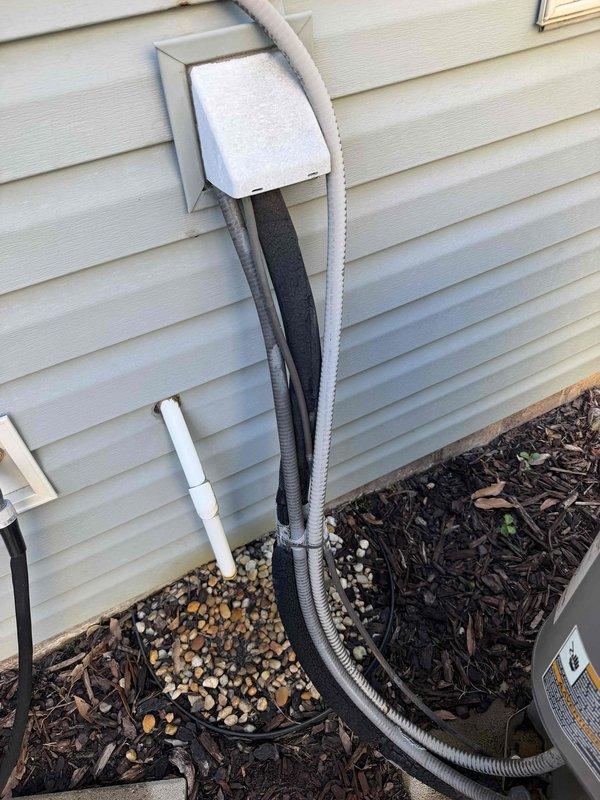 Conducted sales consultation for complete HVAC system replacement on existing 2016 equipment. Evaluated current single-zone system with Honeywell zone control panel installed in attic space, assessed exterior condensing unit and associated line sets with weatherproof disconnect, and documented existing installation configuration. Provided replacement options for both furnace and air conditioning equipment to homeowner.