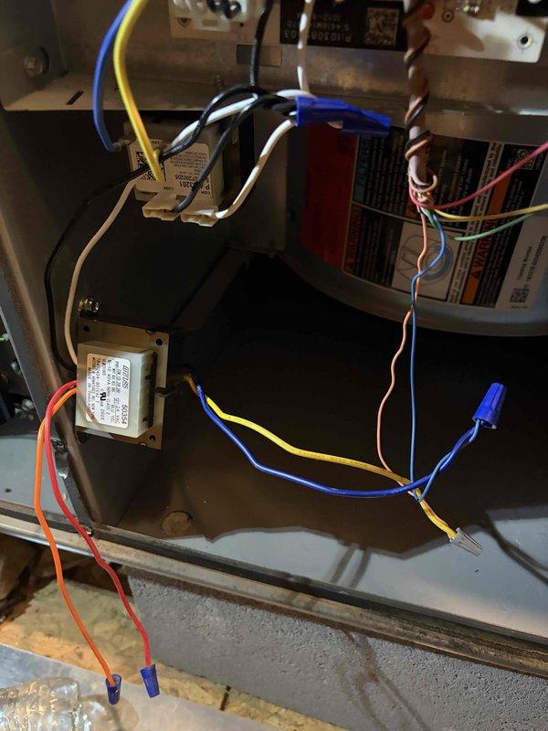 Replaced failed evaporator coil in attic air handler under Peace of Mind agreement. Two technicians completed the installation of new Mitsubishi coil assembly, reconnected all electrical wiring and refrigerant lines, and verified proper system operation. Unit tested successfully with all controls functioning as designed.