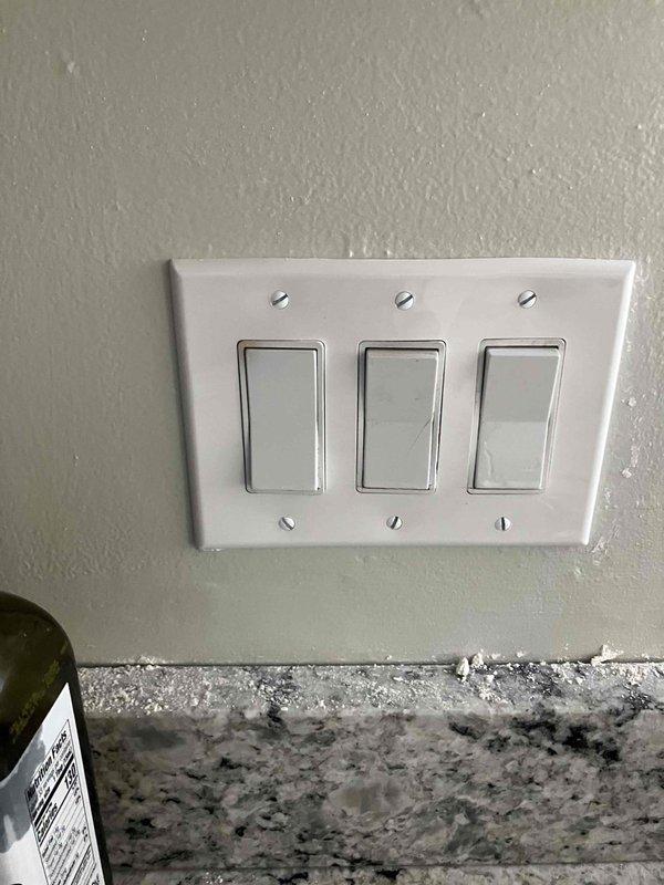 Responded to no-power condition affecting dishwasher in 1990 home. Investigated circuit serving kitchen area where dishwasher and additional receptacles had lost power with no tripped breakers at main panel. Diagnosed failed GFCI receptacle protecting downstream dishwasher circuit. Replaced defective GFCI outlet, restored power to dishwasher and affected kitchen receptacles, tested all devices for proper operation.