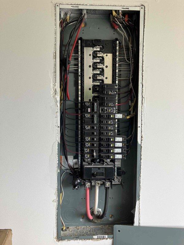 Responded to a loss of power affecting kitchen lighting circuits in a 2023 home. Upon arrival, inspected the main electrical panel and verified that under cabinet lights and ceiling fixtures in the kitchen were inoperative while all other circuits remained functional. Troubleshot the affected branch circuits, identified a tripped breaker supplying power to the kitchen lighting loads, and reset the breaker to restore full functionality. Tested all affected fixtures to confirm proper operation and advised on monitoring for any recurring issues that may indicate an underlying fault requiring further investigation.