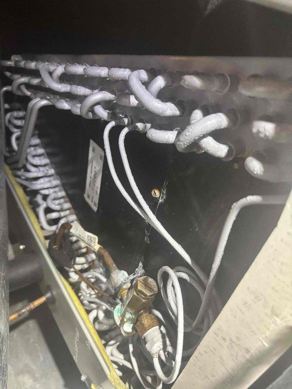 Completed comprehensive heating and air maintenance on two residential HVAC units (2016 and 2020 models) per customer's request for early appointment. Performed 80-point inspection on both systems, cleaned outdoor coils, serviced burners, adjusted gas pressures to manufacturer specifications, and conducted full safety inspections. Both units operating within normal parameters upon completion.
