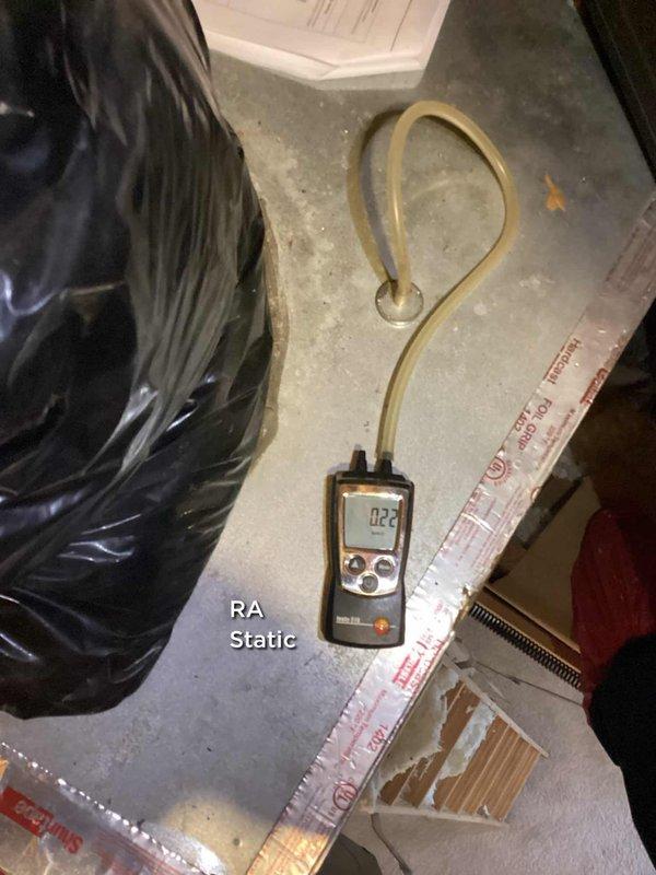 Completed replacement of zone control system, motorized damper, and blower motor in attic-mounted HVAC system. Accessed equipment through confined attic space, removed existing failed components, and installed new zone control panel, damper actuator, and motor assembly within ductwork system. Verified proper static pressure readings and confirmed all mechanical components operating within manufacturer specifications upon completion.