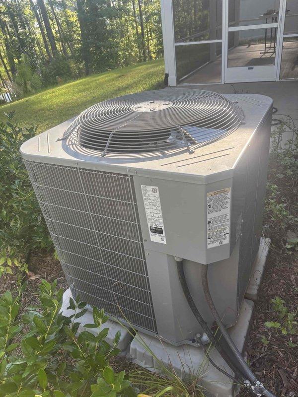 Completed comprehensive HVAC tune-up on 2023 single-zone residential system including Honeywell Home control unit and outdoor condensing unit. Performed full system inspection, verified proper operation of all components, checked refrigerant lines and electrical connections, cleaned condenser coils, and tested airflow through louvers. Educated homeowner on system operation, maintenance requirements, and provided overview of equipment functionality and membership program benefits.