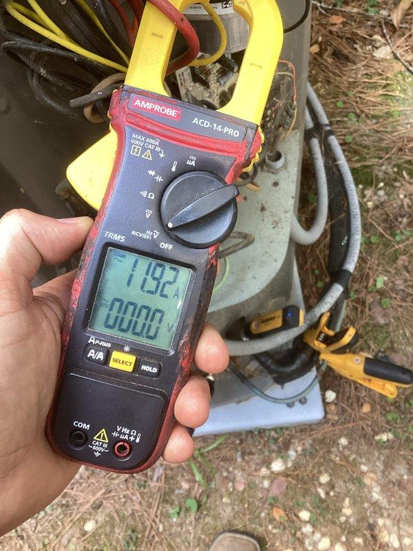 Completed comprehensive spring preventive maintenance on HVAC system including 80-point inspection on mini split unit covered under care plan. Performed outdoor coil cleaning, burner cleaning, and verified gas pressures within manufacturer specifications. Conducted electrical diagnostics using clamp meter, recording amperage readings at outdoor condensing unit (1.92A) and indoor electrical panel (155A), confirming proper electrical operation and system safety.