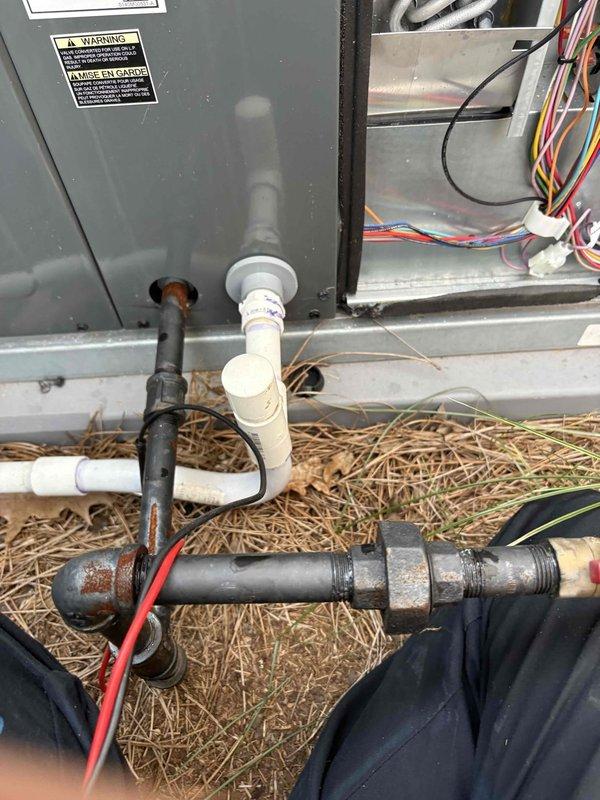 Completed comprehensive spring preventive maintenance on HVAC system including full 80-point inspection of heating and cooling components. Performed outdoor coil cleaning, burner cleaning, and verified gas pressures were within manufacturer specifications. Conducted thorough safety inspections of all electrical connections, refrigerant lines, and condensate drainage systems to ensure optimal system performance and reliability.