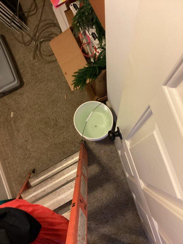 Responded to service callback for blank thermostat display on unit installed earlier in the week. Inspected thermostat wiring and power supply, verified air handler operation in attic, and documented system configuration. Resolved thermostat issue and restored normal system operation.