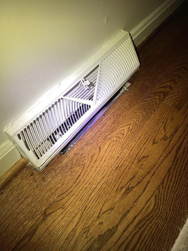 Completed comprehensive duct cleaning service for residential HVAC system, removing accumulated dust, debris, and contaminants from ductwork throughout the home. Accessed and cleaned floor-level registers, supply vents, and return air pathways in multiple areas including utility room and living spaces. Homeowner enrolled in preventative maintenance membership program to ensure ongoing system cleanliness and optimal air quality.