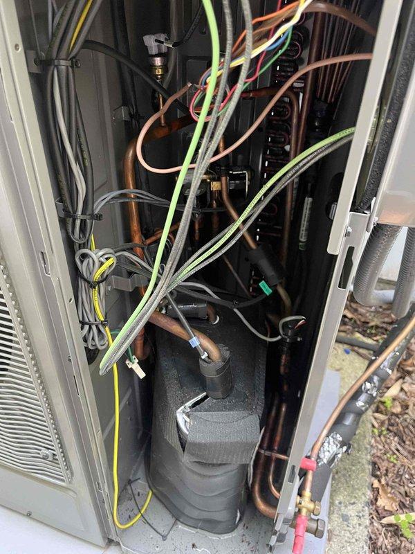 Completed comprehensive heating and air maintenance including 80-point inspection on all HVAC units. Performed outdoor coil cleaning, burner cleaning, and adjusted gas pressures to manufacturer specifications. Conducted thorough safety inspections of all system components including refrigerant lines, electrical connections, compressor operation, and drainage assembly. All equipment found operating within normal parameters with no immediate concerns noted.