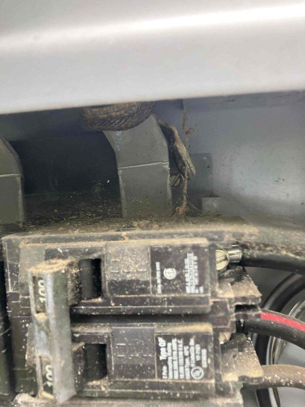 Responded to kitchen light switch malfunction in 2004 home where breaker had already been verified as functional. Diagnosed faulty switch wiring connections, repaired loose wire terminals, and restored proper electrical continuity to kitchen lighting circuit.