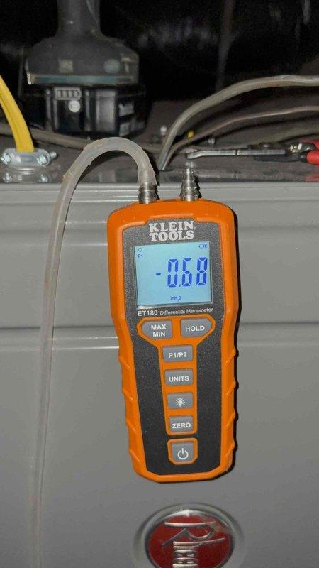 Completed comprehensive heating and air maintenance including full 80-point inspection on unit. Performed outdoor coil cleaning, burner cleaning, gas pressure adjustments, and thorough safety inspections. Used differential manometer to verify proper system pressures and ensure optimal equipment performance.