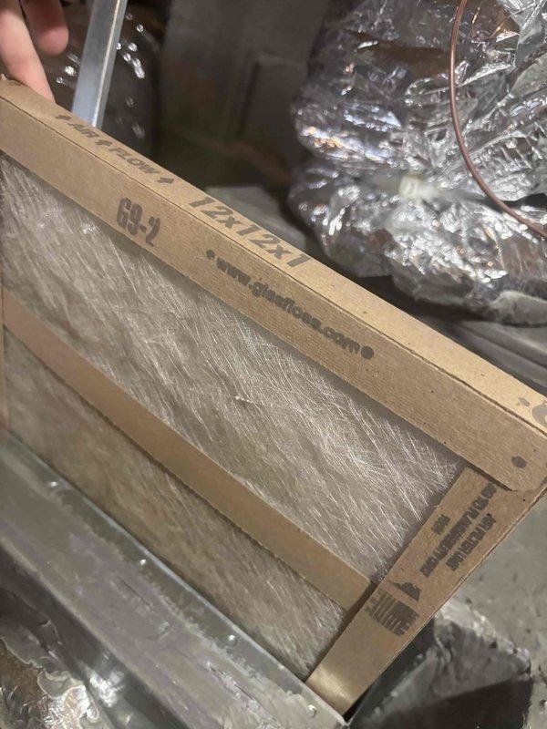Completed comprehensive tune-up service on two HVAC systems, including inspection of all mechanical components, air handler assemblies, and ductwork connections. Replaced air filters on both units and inspected blower assemblies, noting minor corrosion on mounting hardware that was cleaned and treated. Evaluated dryer vent system per customer request and provided recommendations for maintenance.