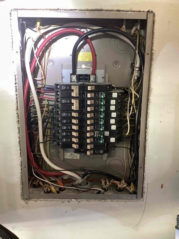 Performed comprehensive electrical safety evaluation in response to reported burning smell detected over the weekend. Conducted thorough inspection of main electrical panel, verifying all circuit breaker connections, wire terminations, and identifying any signs of overheating, arcing, or damaged conductors. Inspected exterior electrical meter and service entrance equipment for proper connections and potential hazards. No active burning, damaged wiring, or immediate electrical hazards were identified during the inspection, providing peace of mind that the electrical system is operating safely.