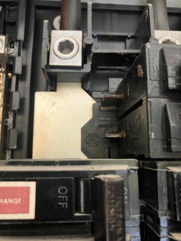 Responded to service call for breaker #4 controlling AC unit that was tripping and would not reset after HVAC technician attempted to restore power three days prior. Upon arrival, opened electrical panel and inspected breaker mechanism and internal bus connections. Found breaker had failed mechanically and would not properly engage in the reset position, indicating internal contact damage likely caused by overcurrent condition from AC unit. Removed defective breaker from panel bus bar, verified proper wire connections, and installed replacement breaker rated for AC circuit load. Tested new breaker operation, confirmed proper engagement and trip function, and restored power to AC unit circuit. Verified unit operation with customer and secured electrical panel.