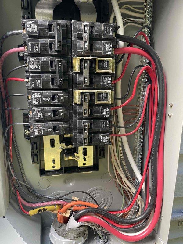 Responded to electrical emergency involving melted outlet receptacle, cover plate, and wiring located above fireplace. Upon arrival, confirmed homeowner had de-energized the affected circuit at the breaker panel for safety. Conducted thorough inspection of the damaged outlet and determined the failure was caused by poor wire termination leading to excessive resistance and heat buildup at the connection points. Removed and replaced the compromised outlet receptacle, all damaged wiring back to the junction box, and the melted cover plate with new components meeting current NEC standards. Verified proper wire gauge, made secure terminations using appropriate torque specifications, and tested the circuit under load to ensure safe operation. Re-energized the circuit and confirmed full functionality with no temperature anomalies detected.
