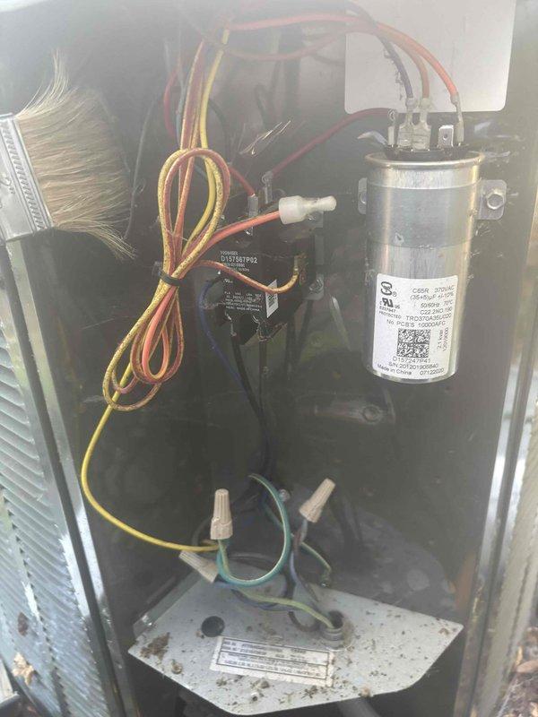 Completed comprehensive heating and air maintenance including 80-point inspection on both HVAC units. Performed outdoor coil cleaning, burner cleaning, and adjusted gas pressures to manufacturer specifications. Conducted thorough safety inspections of all system components including electrical connections, capacitors, contactors, and heat exchangers. Verified proper operation of all mechanical and electrical systems, inspected condensate pump and drainage system, and confirmed all wiring connections were secure and properly terminated.