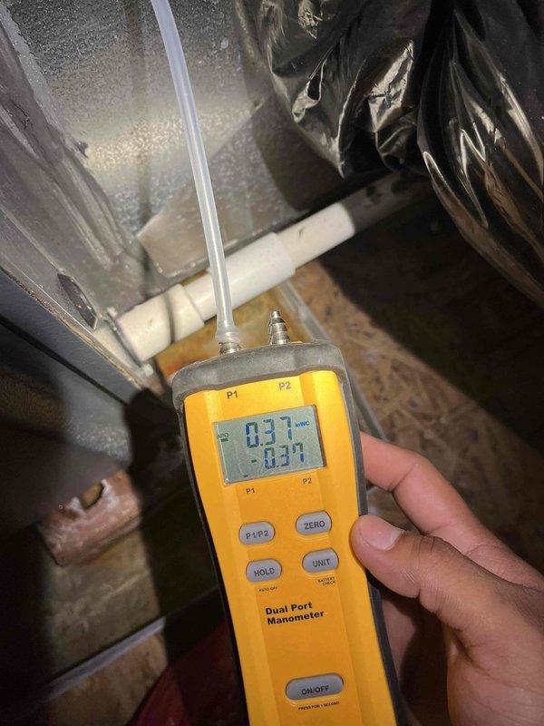 Completed comprehensive preventive maintenance on heating and cooling systems, performing 80-point inspection on each unit. Cleaned outdoor coils and burners, verified and adjusted gas pressures to manufacturer specifications, and conducted full safety inspections. Measured system pressures using manometer to ensure proper airflow and static pressure readings across the air handler, confirming optimal system performance and efficiency.