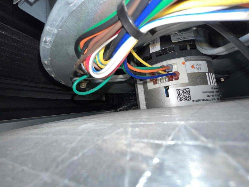 Completed comprehensive heating and air maintenance on 2023 system including 80-point inspection, outdoor coil cleaning, burner cleaning, gas pressure adjustment, and full safety inspection. Inspected attic-mounted HVAC ductwork and verified proper insulation installation around supply lines. Examined blower motor assembly, electrical connections, and control board components to ensure proper operation and safety compliance.