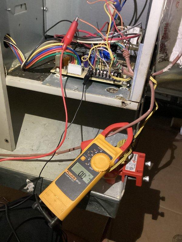 Responded to no cooling complaint on 5-year-old system with reports of evaporator coil freezing and hot air discharge. Performed comprehensive electrical diagnostics using clamp meter to test voltage and amperage at contactor and control panel components. Troubleshot wiring connections, tested compressor circuit, and verified proper electrical supply to outdoor unit after customer reported multiple previous service calls without resolution.