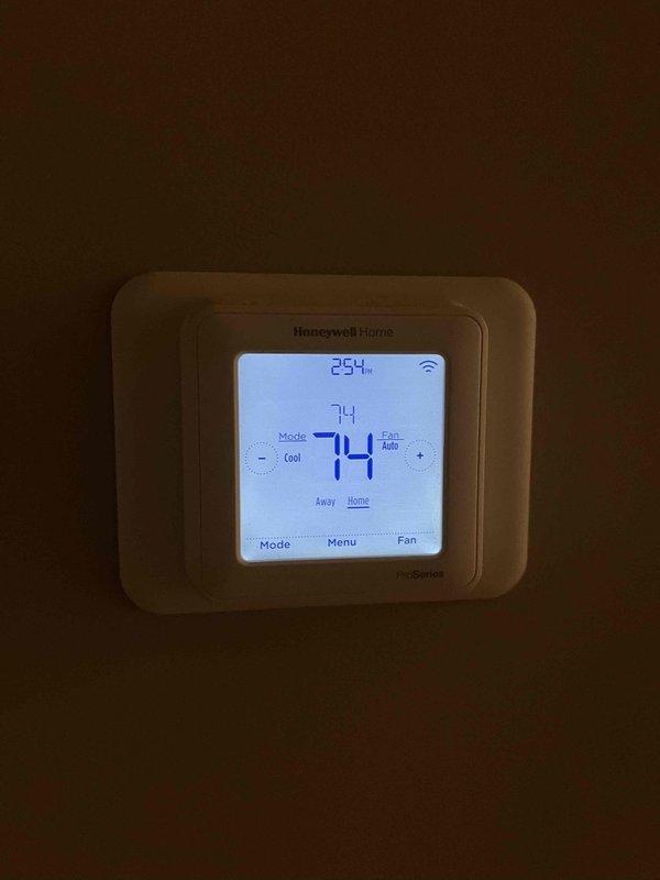Completed comprehensive heating and air maintenance on one membership-covered unit, performing an 80-point inspection, outdoor coil cleaning, burner cleaning, gas pressure adjustments, and full safety inspections. Verified thermostat operation with Honeywell digital unit displaying proper temperature readings and system mode functionality. Inspected evaporator coil and air handler assembly, confirming proper condensate drainage and internal component condition with no immediate concerns noted. Completed comprehensive heating and air maintenance on one membership-covered unit, performing an 80-point inspection, outdoor coil cleaning, burner cleaning, gas pressure adjustments, and full safety inspections. Verified thermostat operation with Honeywell digital unit displaying proper temperature readings and system mode functionality. Inspected evaporator coil and air handler assembly, confirming proper condensate drainage and internal component condition with no immediate concerns noted.
