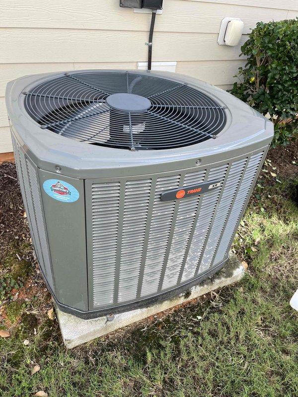 Completed comprehensive heating and air maintenance on 2022 Trane condensing unit including 80-point inspection, outdoor coil cleaning, burner cleaning, and safety inspections. Verified proper operation of contactor, control board, and all electrical connections within control panel. Gas pressures checked and adjusted to manufacturer specifications, with all components functioning within normal parameters. Completed comprehensive heating and air maintenance on 2022 Trane condensing unit including 80-point inspection, outdoor coil cleaning, burner cleaning, and safety inspections. Verified proper operation of contactor, control board, and all electrical connections within control panel. Gas pressures checked and adjusted to manufacturer specifications, with all components functioning within normal parameters.