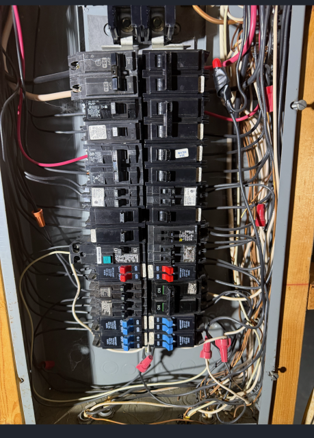 I removed the old electrical panel and installed a new flush-mounted one, ensuring compliance with all codes. I added breakers and integrated whole-house surge protection for enhanced safety and efficiency.