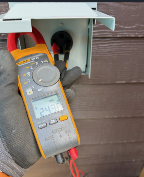 I installed a 40 AMP dedicated circuit for an EV charging station, ensuring it was securely mounted. I used an outdoor-rated station, tested the voltage, and verified everything was functioning correctly.