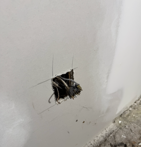 We removed old switches and outlets, replacing them with new ones. We used discounted bulk materials and ensured everything was installed to code. The job included 54 receptacles and switches.
