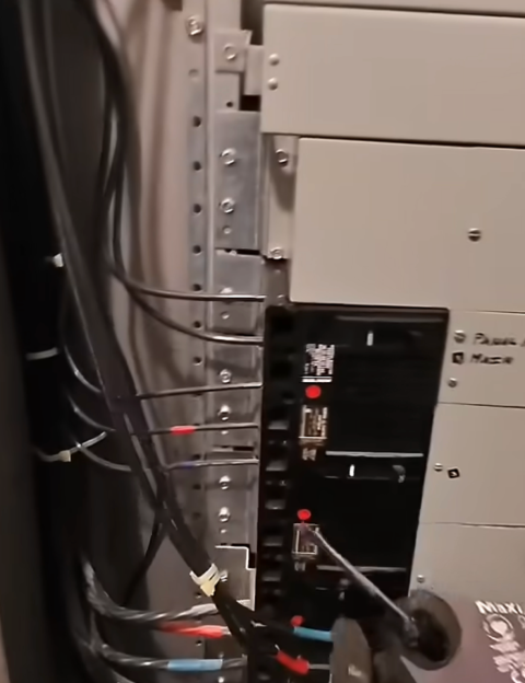 We installed a new conduit for the disconnect switch, ensuring it met all specifications and codes. We also rerouted the conduit from the disconnect to the main distribution panel, securely mounting and terminating the conductors.