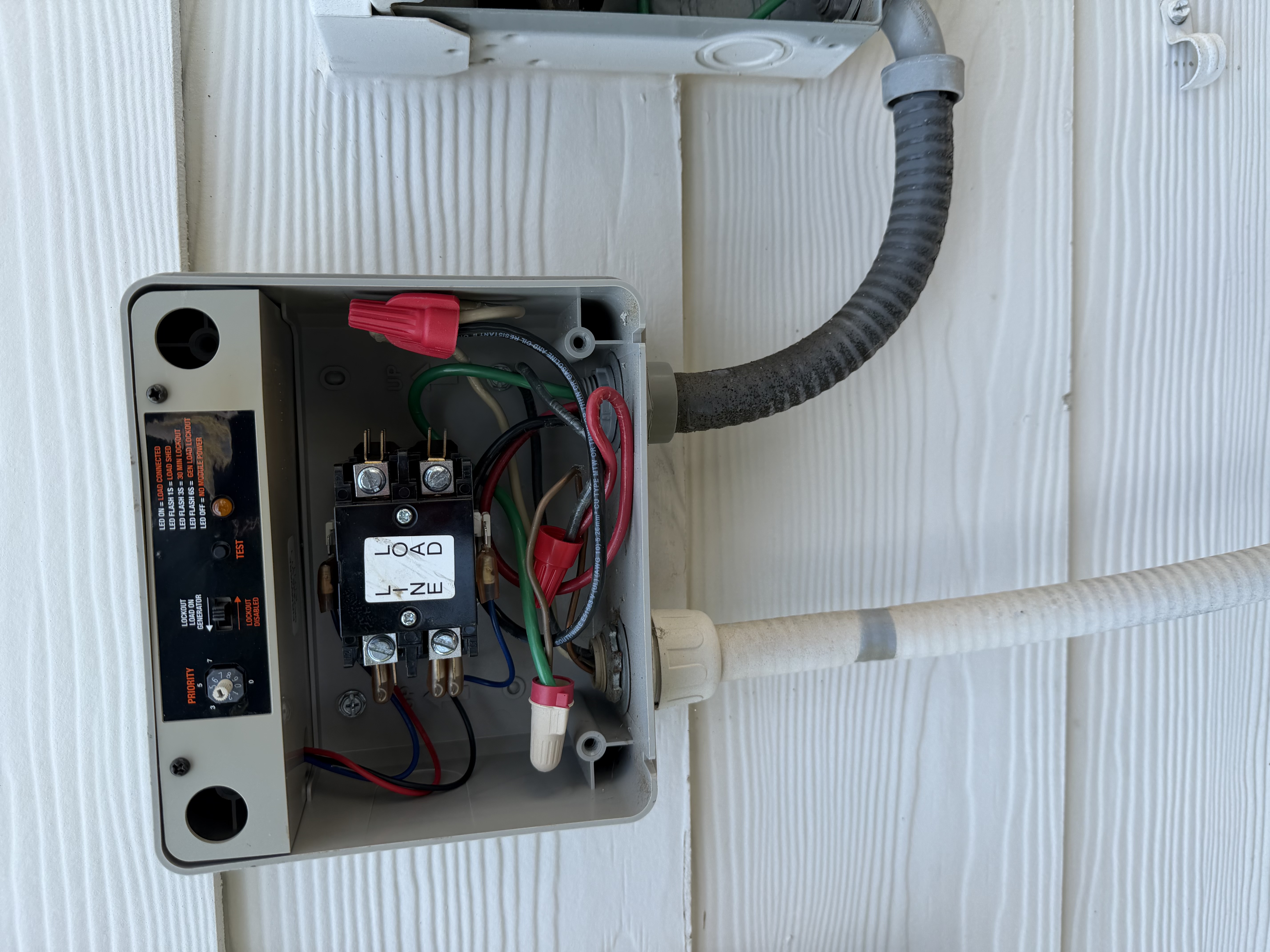 I installed a dedicated circuit for a single appliance, ensuring it was safely connected and tested. I also recommended a generator bypass for backup power and replaced the smart module.