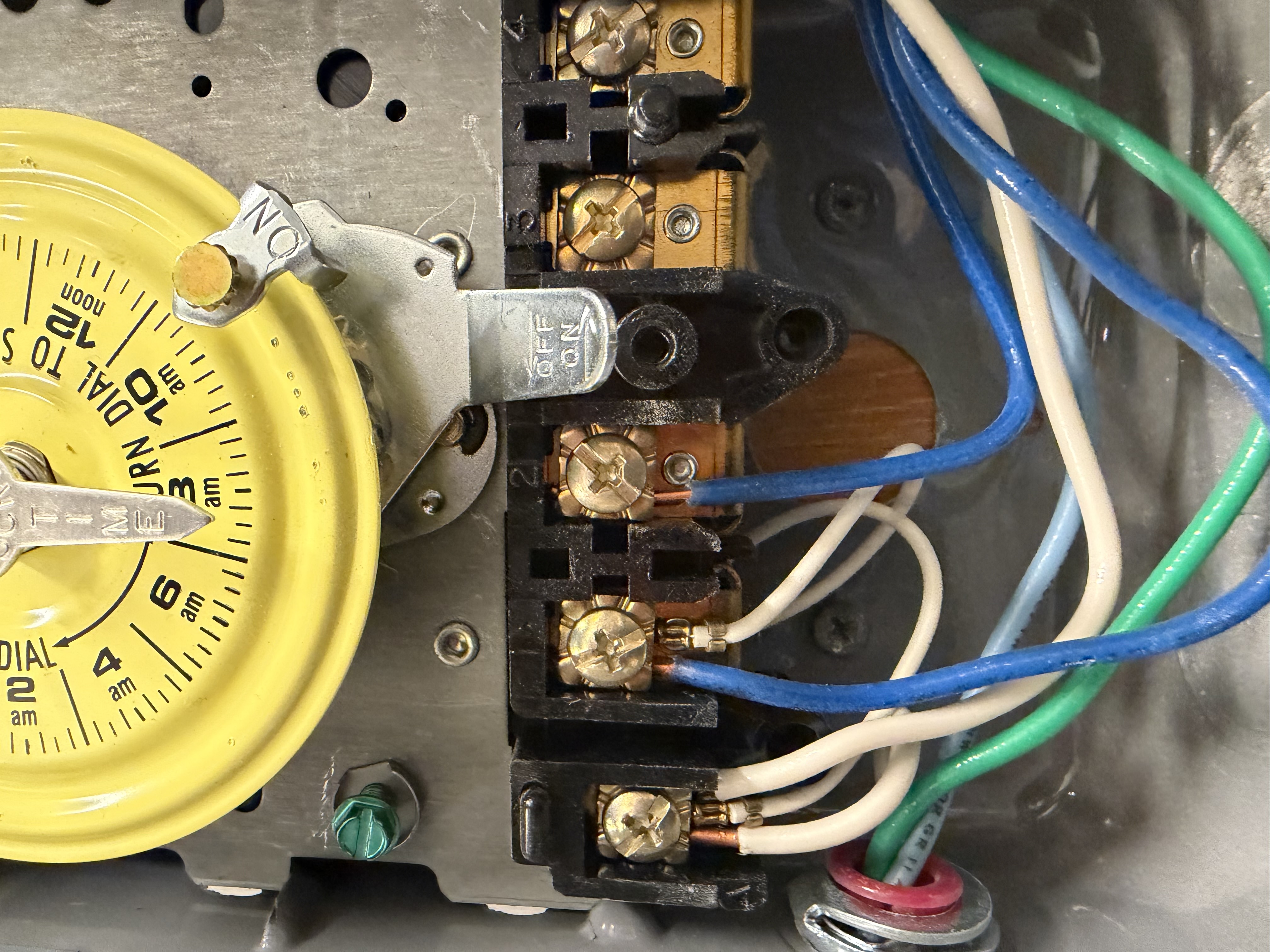 We removed the old lighting control panel, installed a new digital one, rewired the fire alarm system, and re-terminated power and switch legs for a safer, more efficient setup.