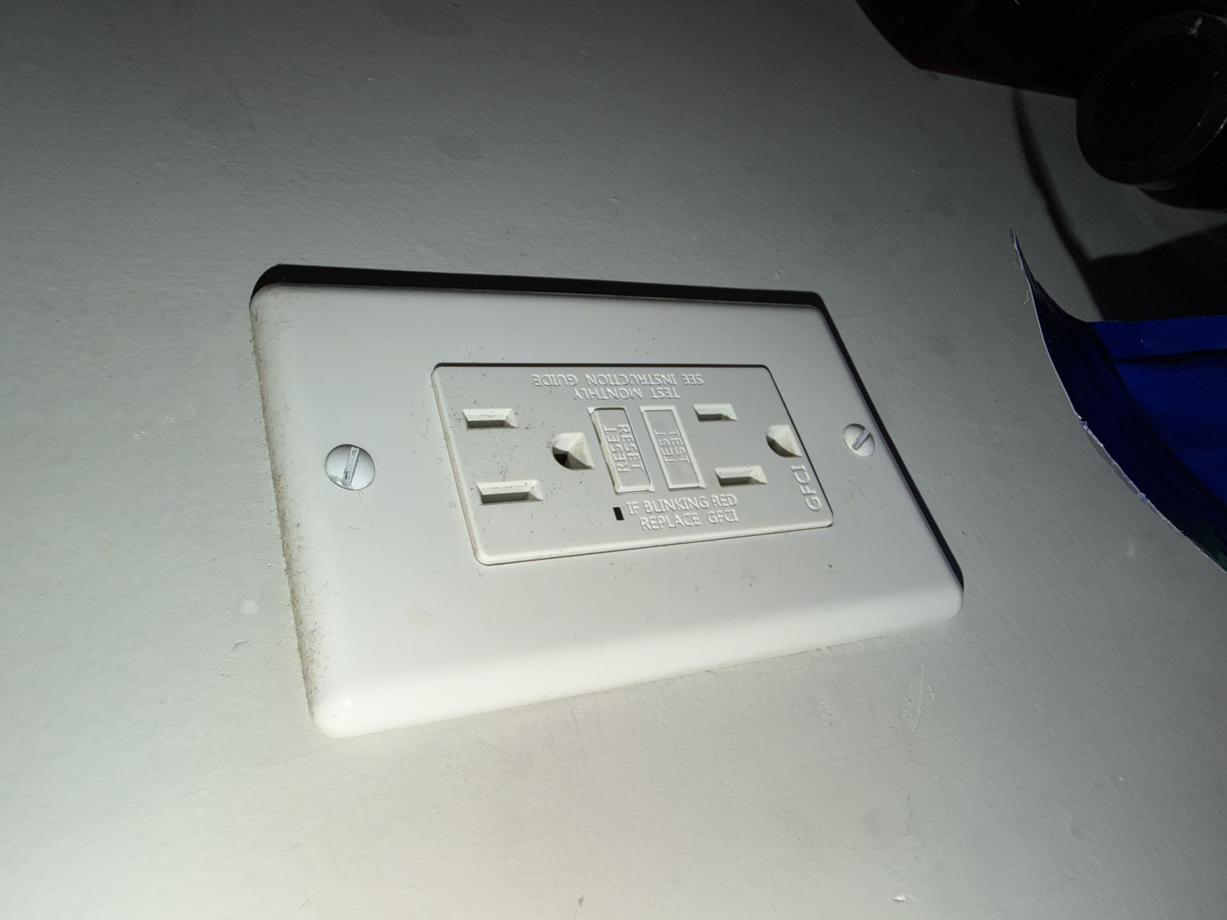 I installed a dedicated circuit for a single point of use. I reset the GFCI in the bathroom, ensuring safety. Power was successfully restored to the patio lighting, enhancing outdoor illumination.