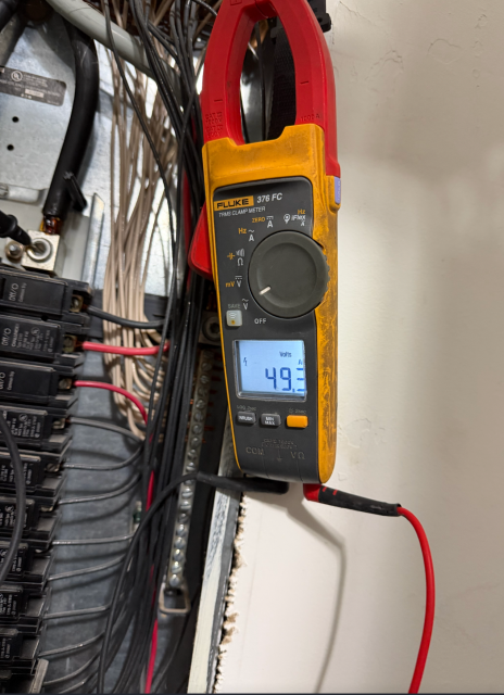 Responding to an emergency, I inspected flickering lights and motors failing to start. After testing, I identified a voltage loss on the utility side, ensuring the issue was resolved.