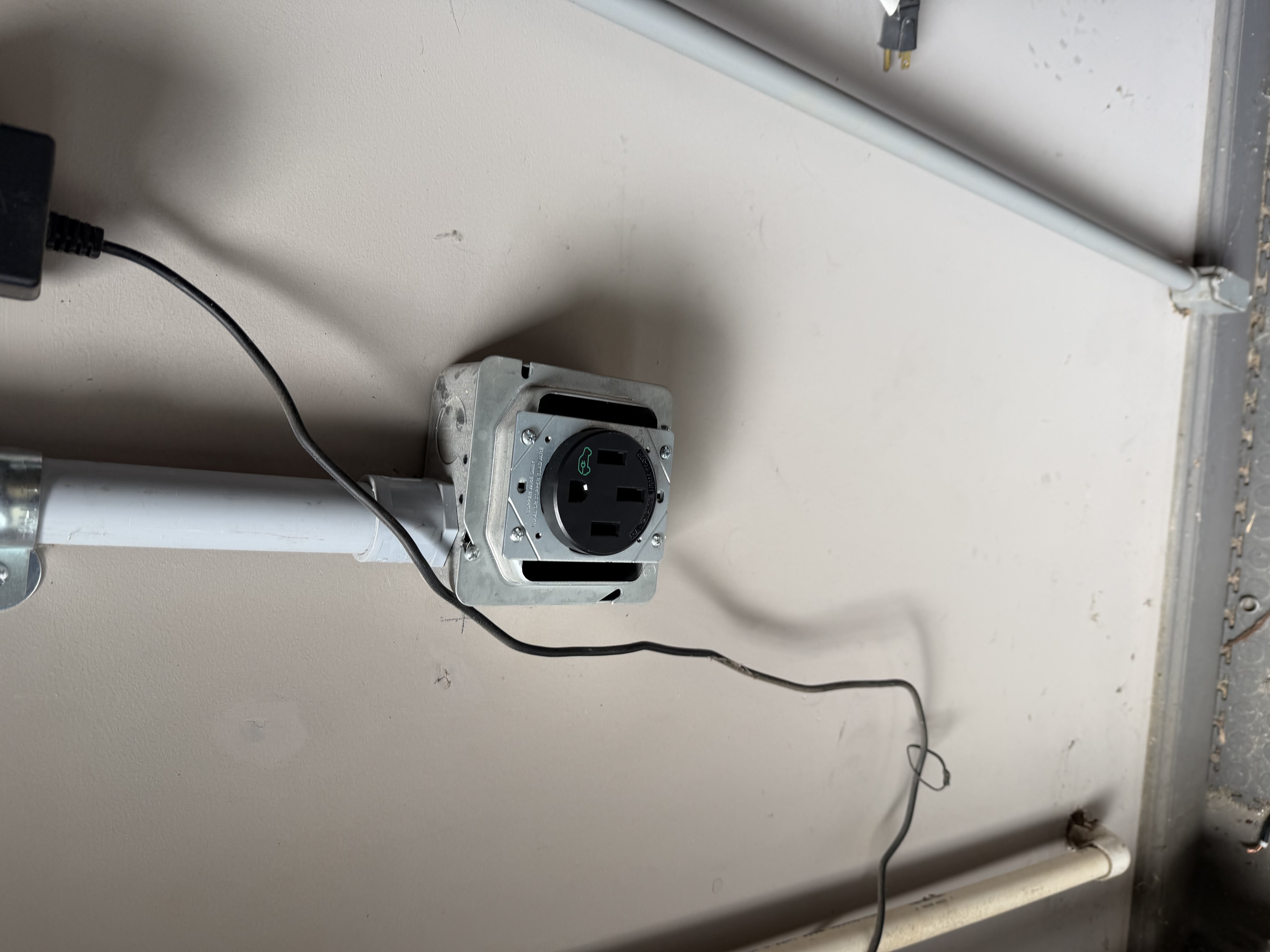 Installed a 50 amp EV charging circuit, ran 30 ft of cable, added a 50 amp breaker, and replaced both NEMA 14-50 receptacles with EV-rated versions.
