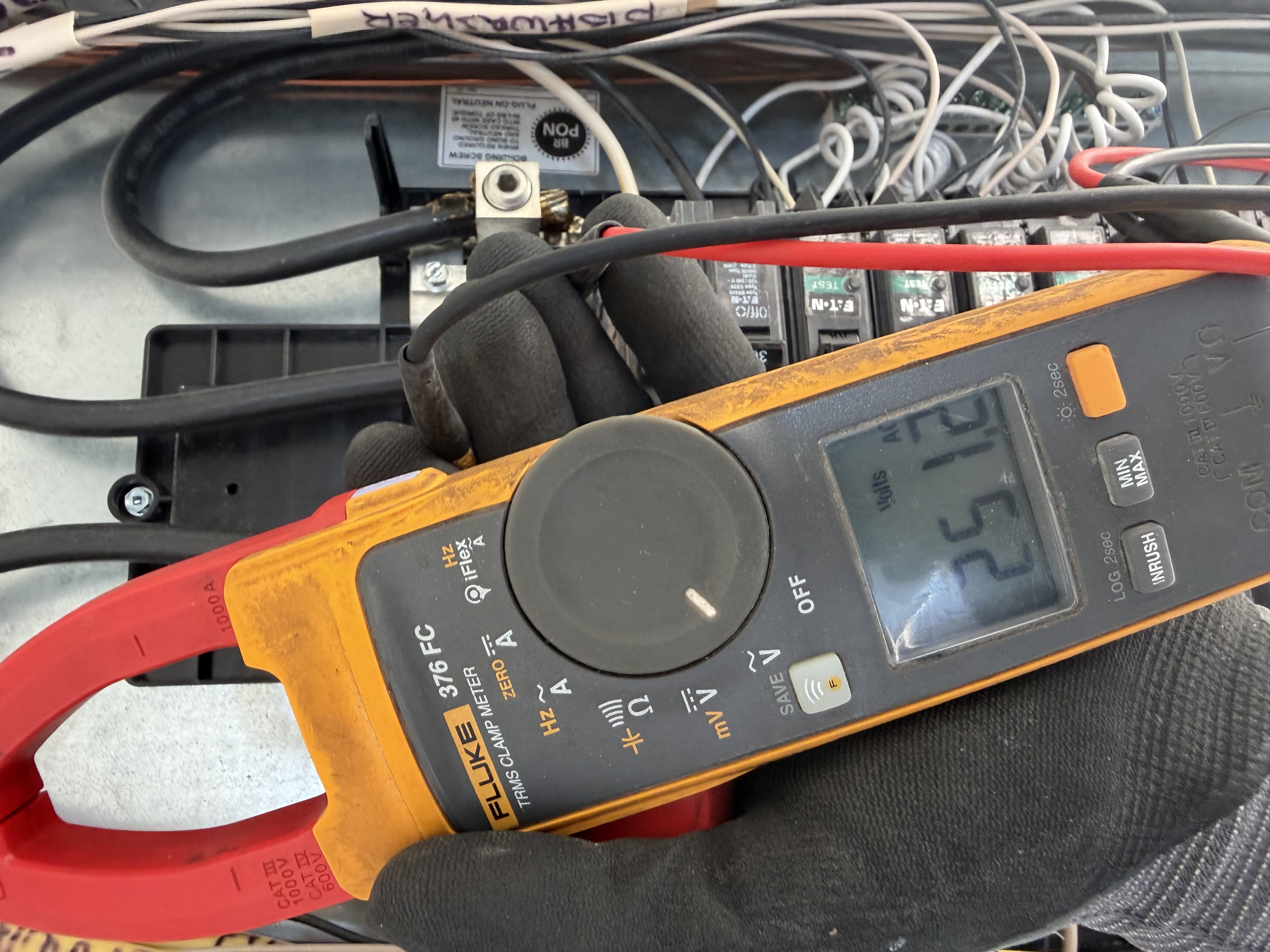 During the inspection, I identified mismatched breakers in the electrical panel, which violated safety codes. I replaced them with appropriate breakers to ensure compliance and safety.