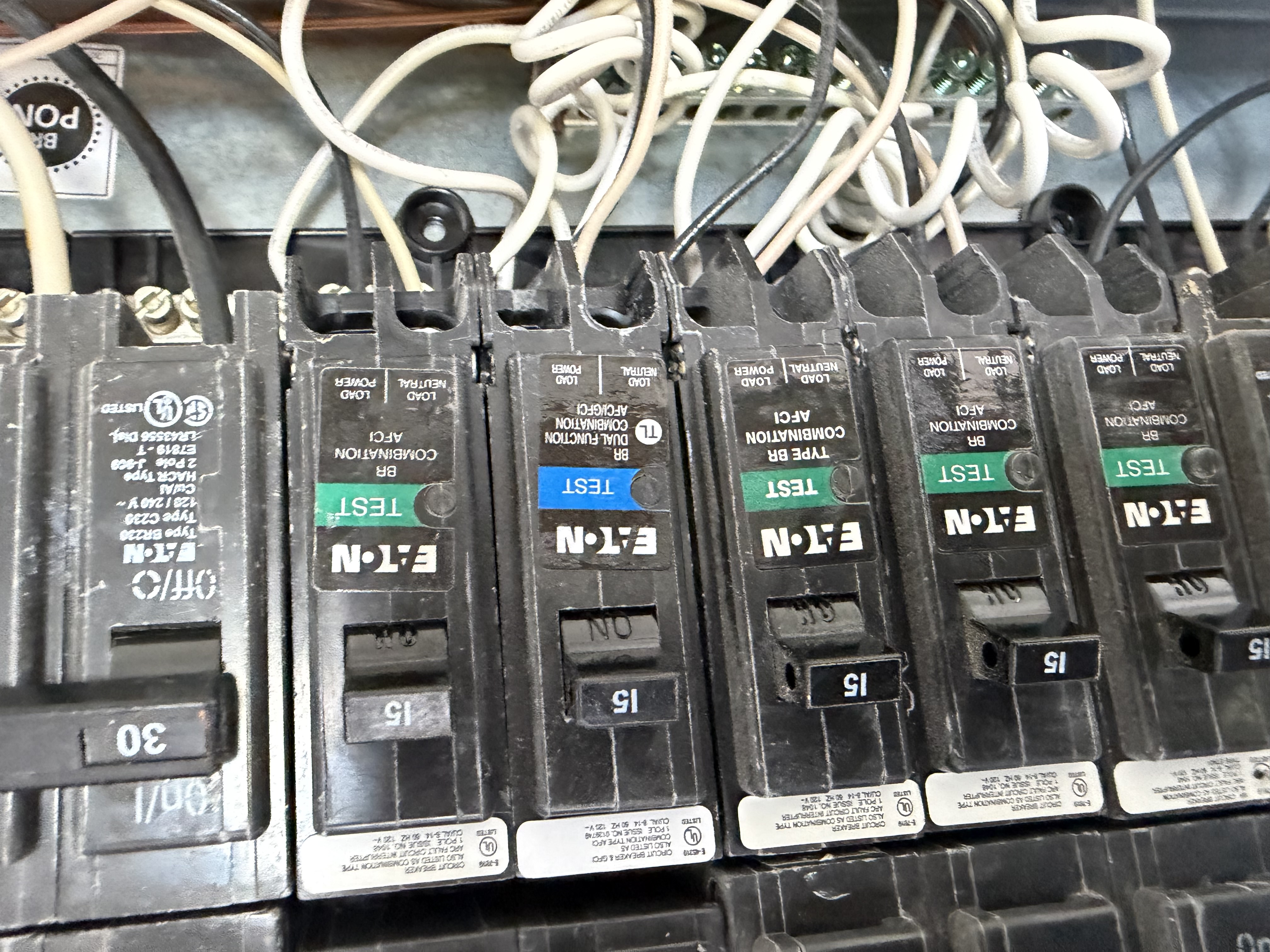 We diagnosed and fixed an arc fault breaker that tripped during a storm. The breaker showed signs of wear, extreme heat, and an error signal. Our team replaced the faulty components to restore proper function.
