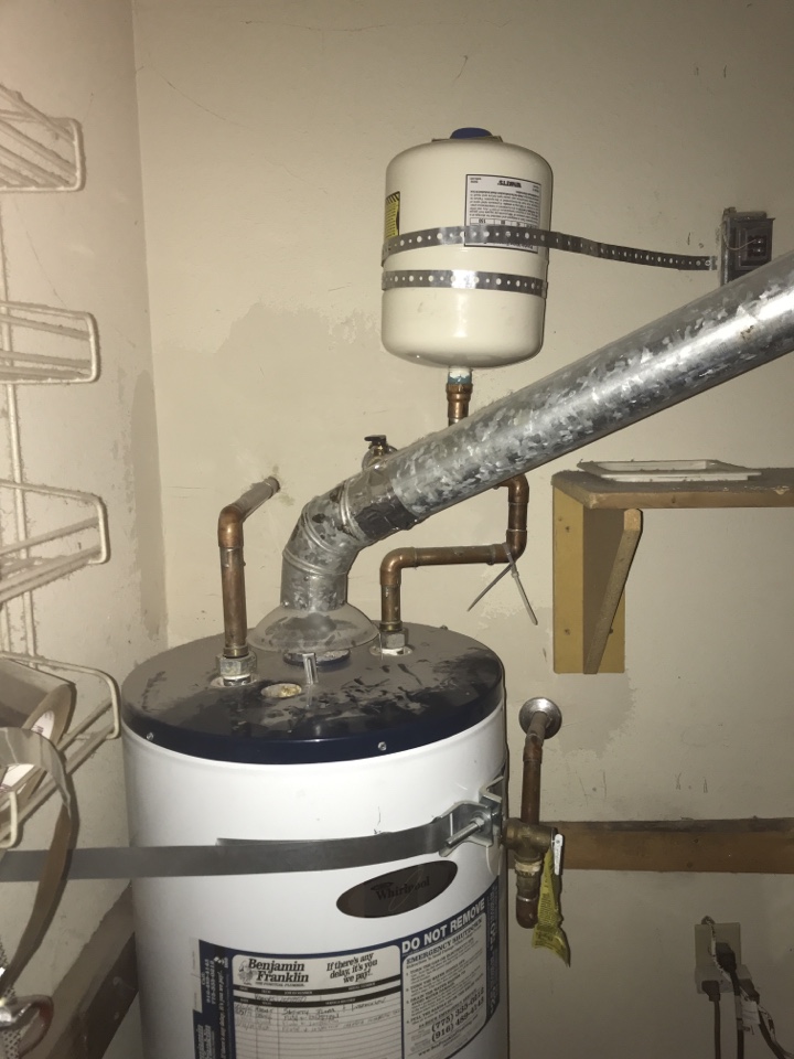 Water heater repair- expansion tank