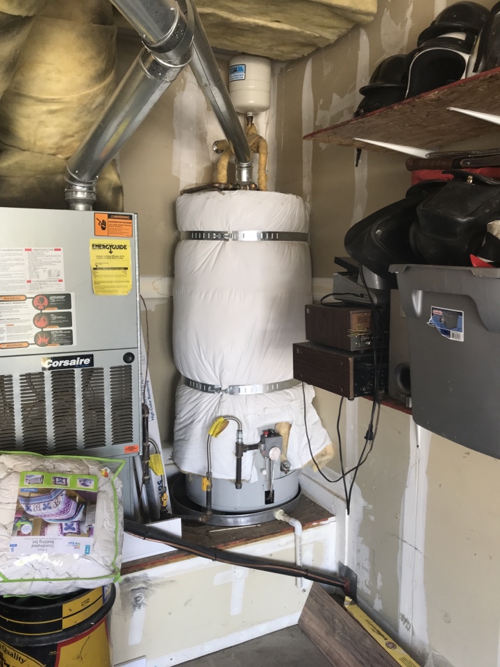 Bradford white model 450/ water heater yearly maintenance and safety inspection 