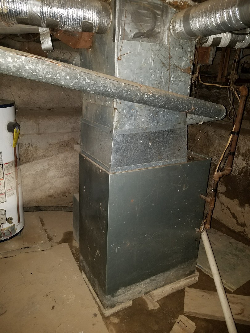 Install new 95% furnace and air conditioner