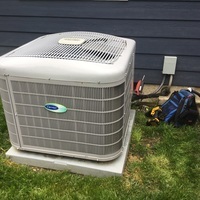 Tune Up & Safety Check on 2017 Carrier Air Conditioner