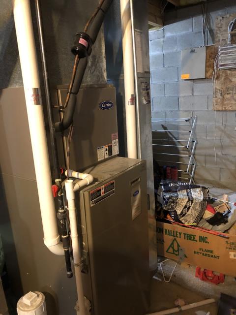 Hilliard, OH - Upon arrival customer stated they found a 2008 Carrier “system malfunction” alert on the thermostat when trying to run the heat and also found the breaker tripped at the main breaker panel. Found a older infinity system with the infinity controller. Hilliard, OH - Upon arrival customer stated they found a 2008 Carrier “system malfunction” alert on the thermostat when trying to run the heat and also found the breaker tripped at the main breaker panel. Found a older infinity system with the infinity controller.