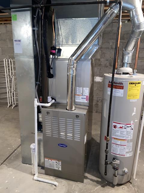 Hilliard, OH - I could not replicate the buzzing noise that the customer is experiencing coming from Carrier 80% 90,000 BTU Gas Furnace. Customer will try to capture on his phone. Previous tech said he heard an ordinary, normal noise coming from unit. All functioning properly at this time. Hilliard, OH - I could not replicate the buzzing noise that the customer is experiencing coming from Carrier 80% 90,000 BTU Gas Furnace. Customer will try to capture on his phone. Previous tech said he heard an ordinary, normal noise coming from unit. All functioning properly at this time.
