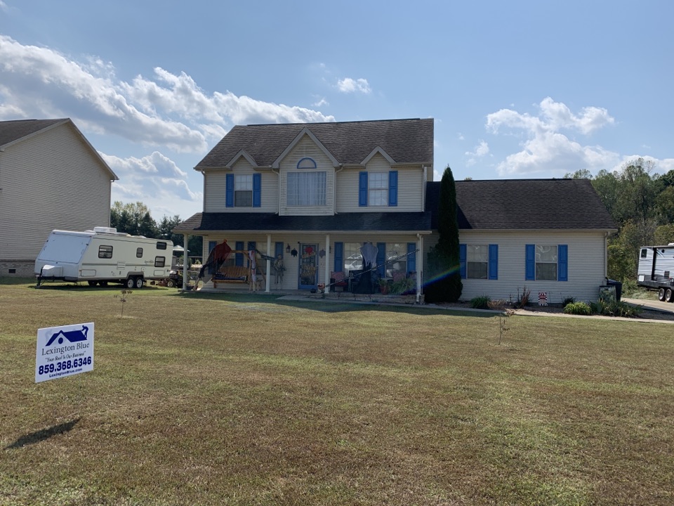 Somerset, KY - Just completed a collateral storm damage assesment. Majority of hail damage found on, but not limited to, the southern most slopes of the home. Wind damage to shingles on the southern slope, as well as siding and fascia on southern, eastern, and western elevations. Somerset, KY - Just completed a collateral storm damage assesment. Majority of hail damage found on, but not limited to, the southern most slopes of the home. Wind damage to shingles on the southern slope, as well as siding and fascia on southern, eastern, and western elevations.
