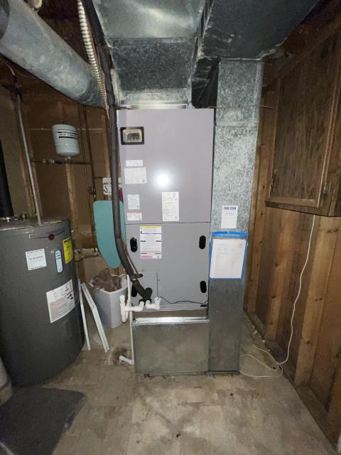I installed Five Star Electric Furnace (Up to 100,000 BTU) Honeywell T6 Programmable Thermostat Five Star 14 SEER Heat Pump (Up to 3 ton)